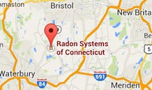 Radon Systems of Connecticut Map Image